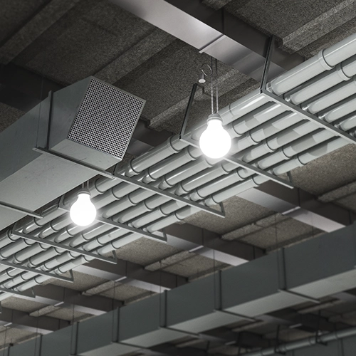 installazione illuminazione industriali